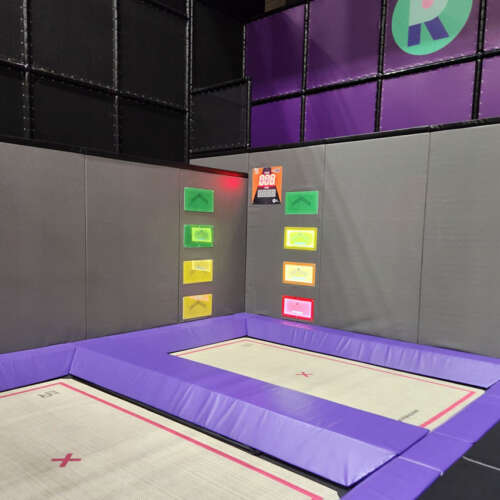 High performance trampoline with wall rider ELI Play