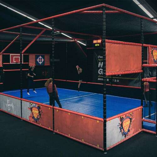 Interactieve Multi sport arena - trampolineparken en speeltuinen
