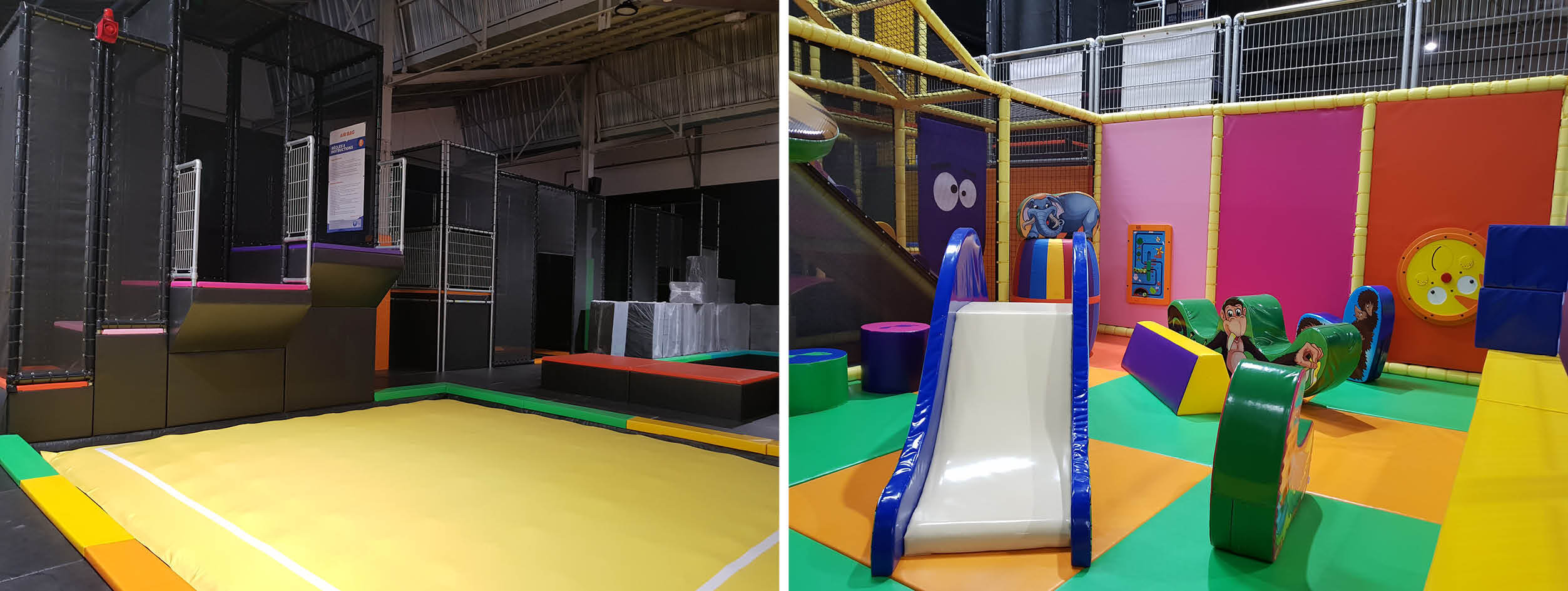 Trampoline park and playground You Jump