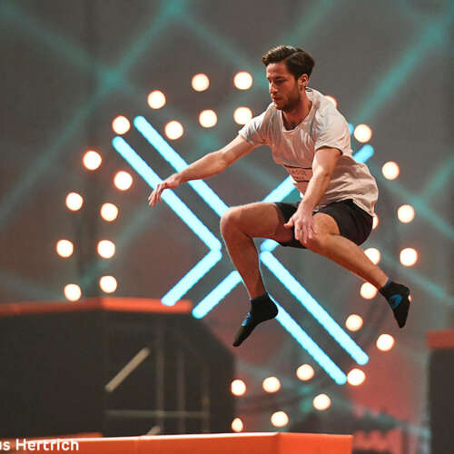 Trampoline parcours Big Bounce RTL