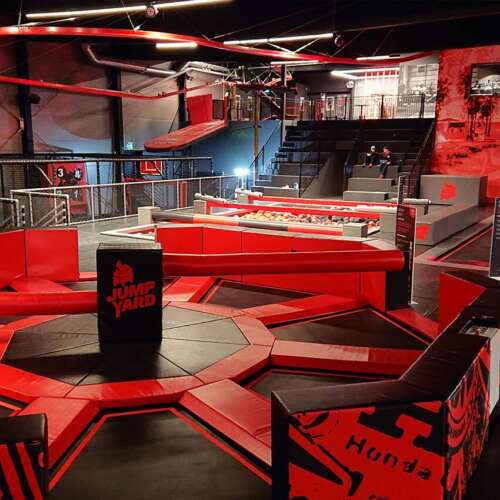 Twister trampoline park installed by ELI Play